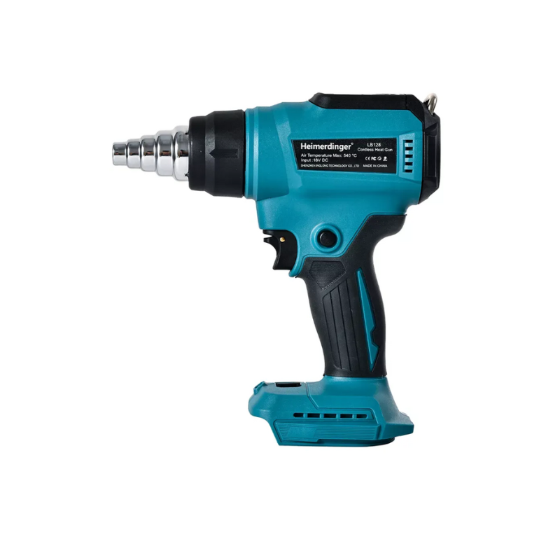 Décapeur thermique puissant avec deux batteries et accessoires