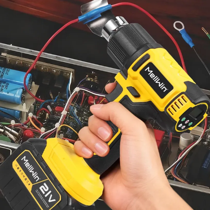 Décapeur thermique jaune ergonomique- double batteries offertes